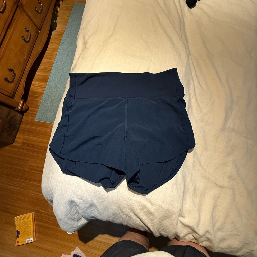 Speed up high-rise lululemon shorts